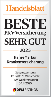 DFSI – Beste Versicherung Sehr gut 2025